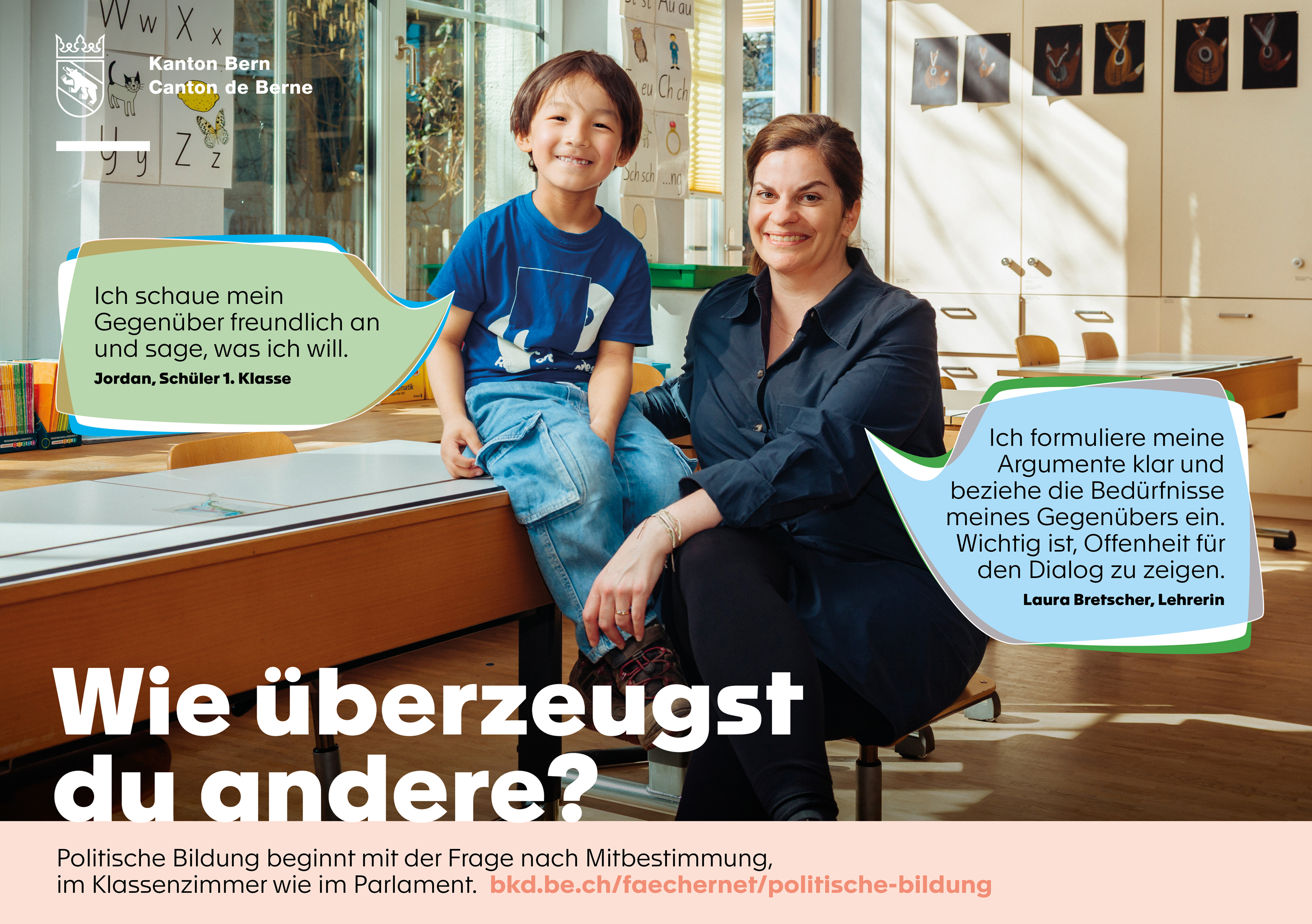 Testimonials politische Bildung – Sujet 1