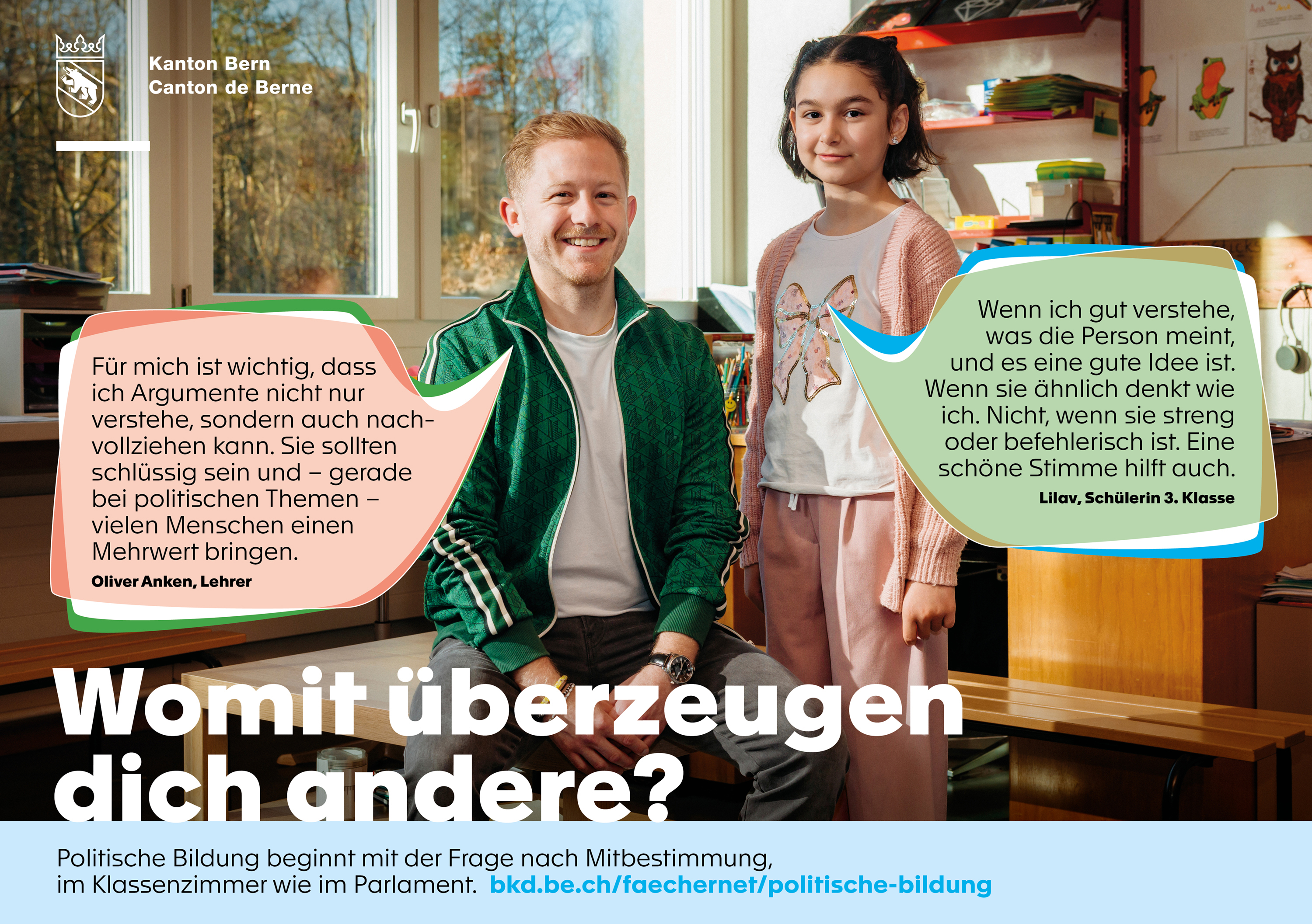 Testimonials politische Bildung – Sujet 2