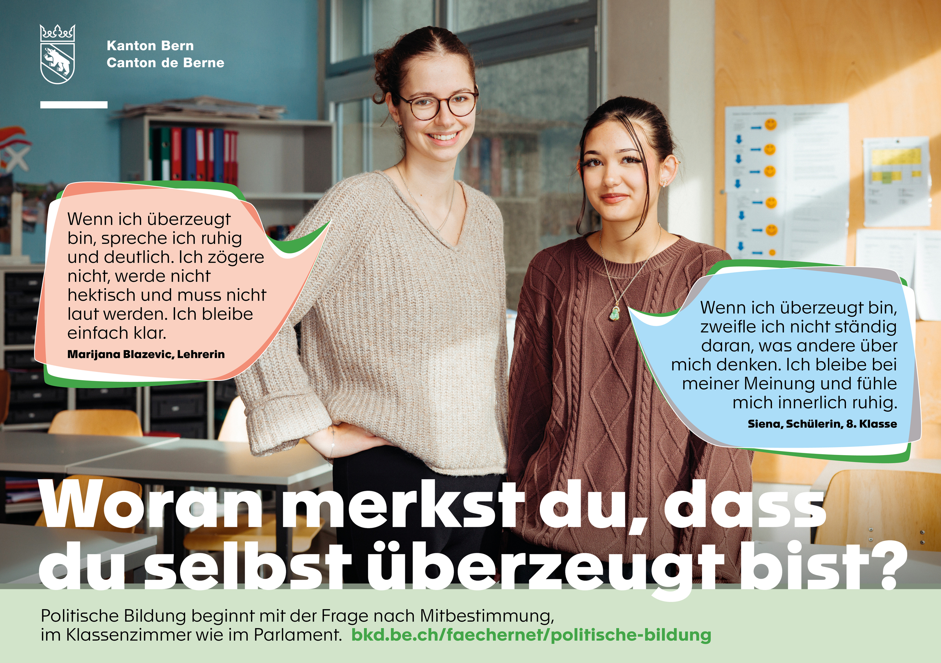 Testimonials politische Bildung – Sujet 3